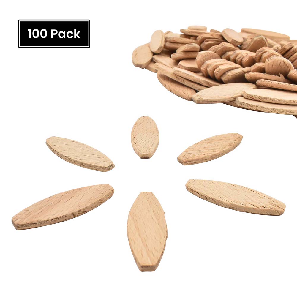 Big Horn 14201-100K #0 Beech Wood Joining Biscuits - 100 PACK - Picture 2 of 5