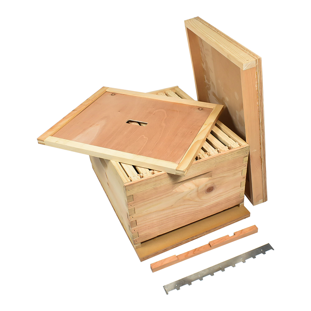 GoodLand Bee Supply GL-1BK Beekeeping Single Deep Beehive Kit - Picture 1 of 8