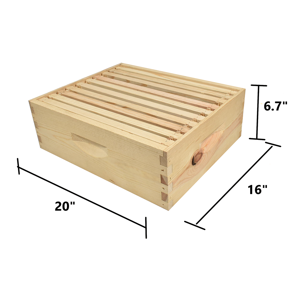 4-stufig BeeHive Kit elektrisch 2 Rahmen Honig Extraktor Rahmen Abdeckung GL-2BK2SK-QEX/ER - Bild 3 von 8