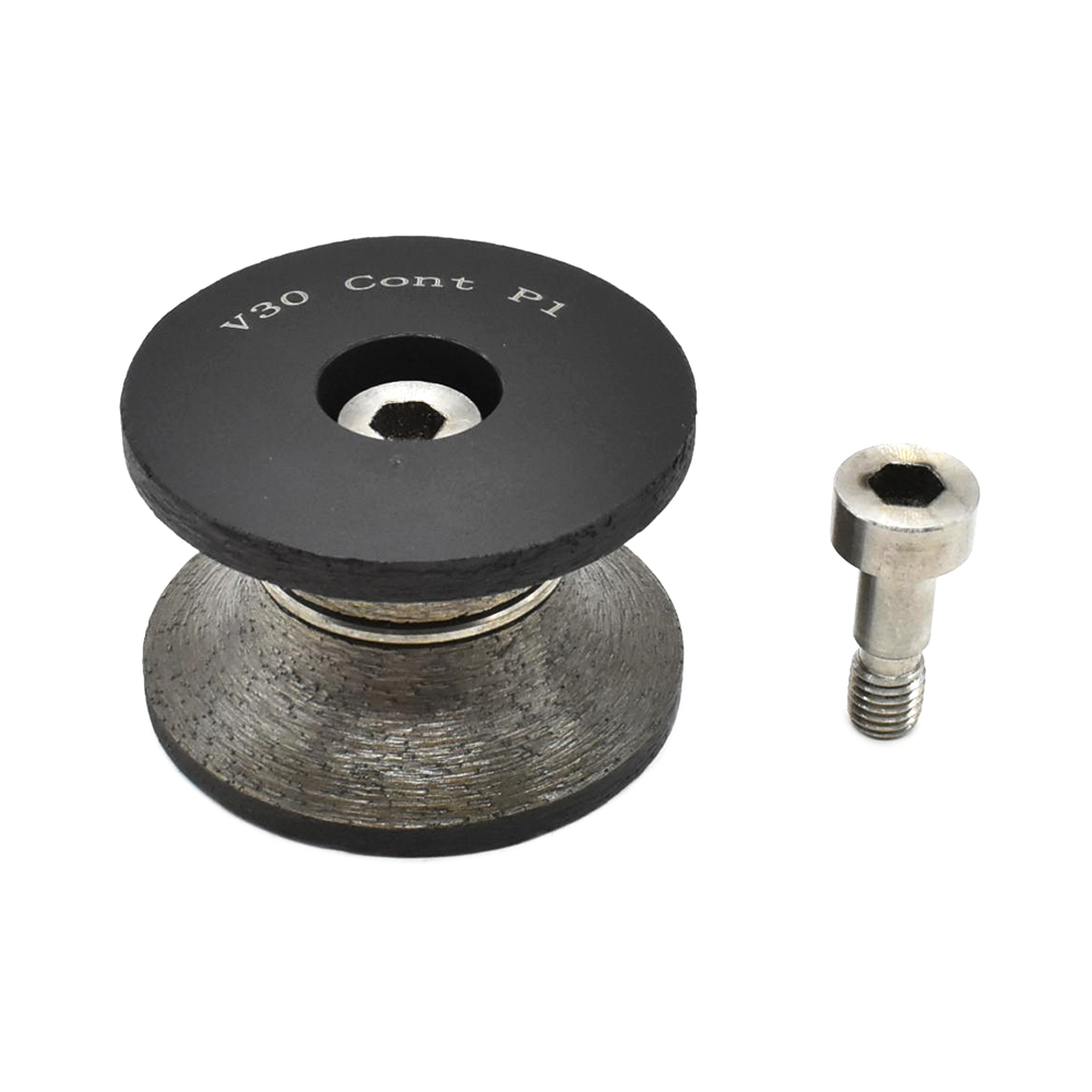 Router de piedra seca de 1 1/4" broca de nariz de toro V30BIT para dar forma a herramientas de molienda de granito - Imagen 1 de 5