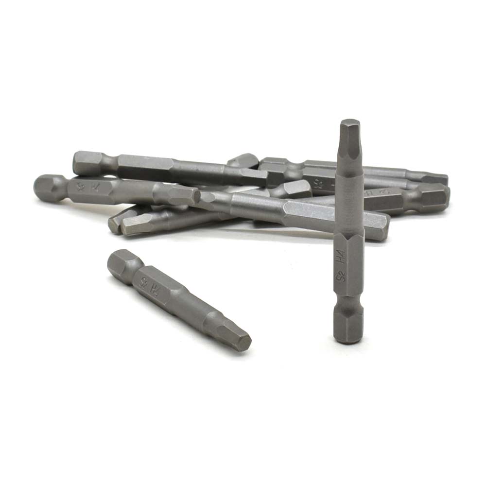 BH204-10PK Single End Hexagonal Screwdriver Bits - 2 Inch Long - 4mm Hex - 10 - Picture 5 of 6