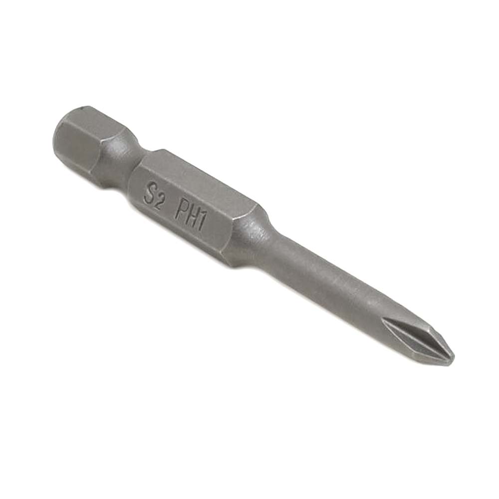 BP201-10PK 1# Phillips Head Power Screwdriver Bits - 2 Inch Long - 4mm Dia - 10 - Picture 2 of 6