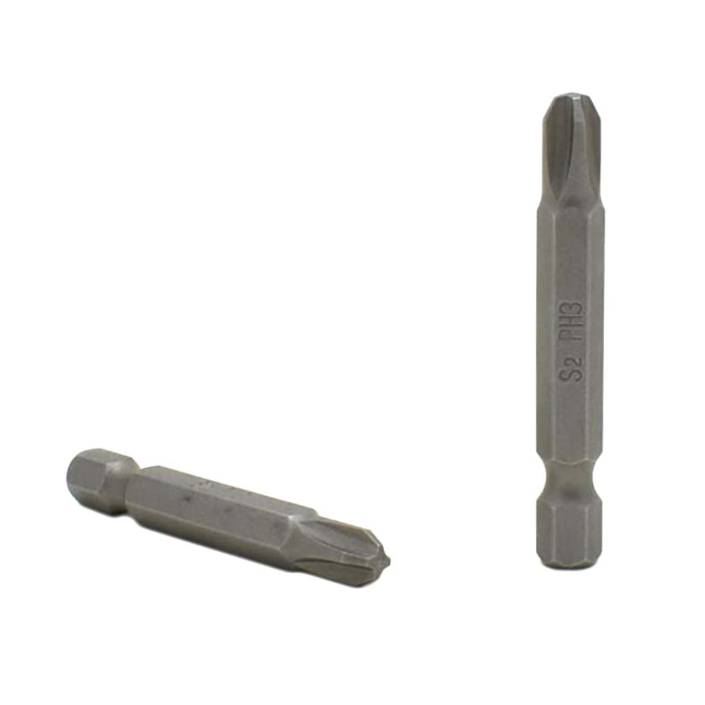 BP203D-25PK 3# Phillips Head Power Screwdriver Bits - 2 Inch Long - 6mm Dia - Picture 1 of 6