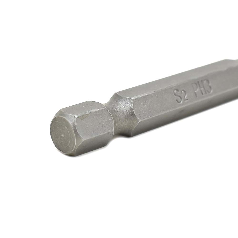 BP203D-25PK 3# Phillips Head Power Screwdriver Bits - 2 Inch Long - 6mm Dia - Picture 3 of 6