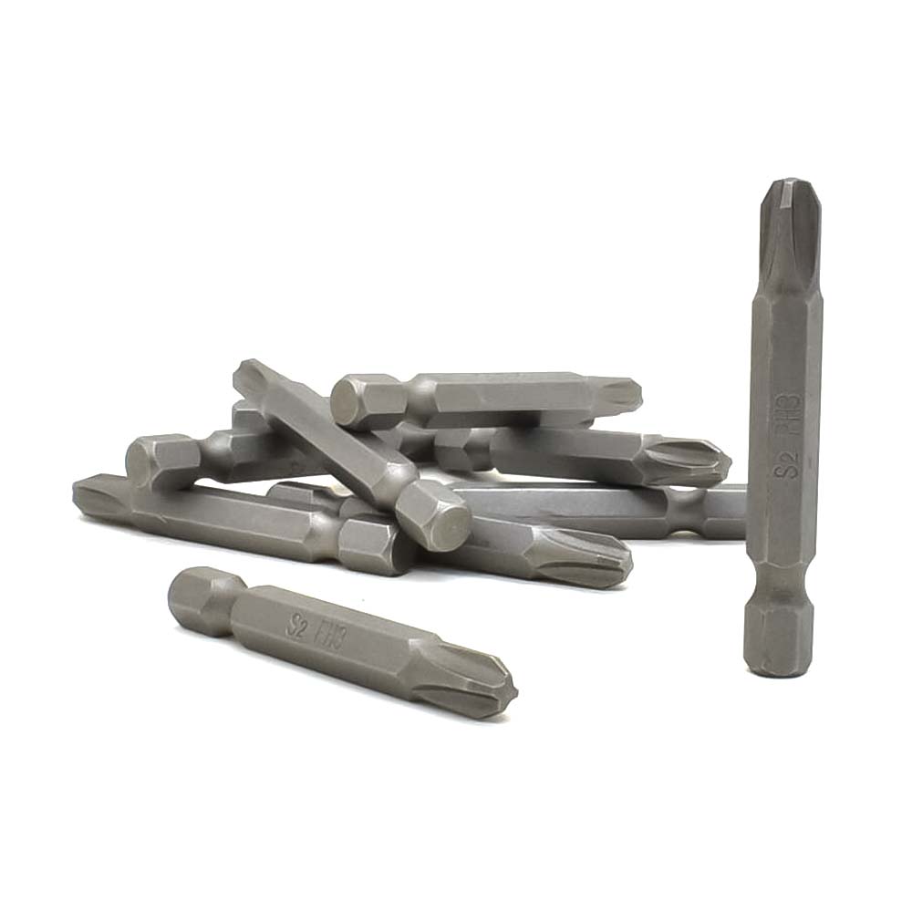 BP203D-25PK 3# Phillips Head Power Screwdriver Bits - 2 Inch Long - 6mm Dia - Picture 5 of 6