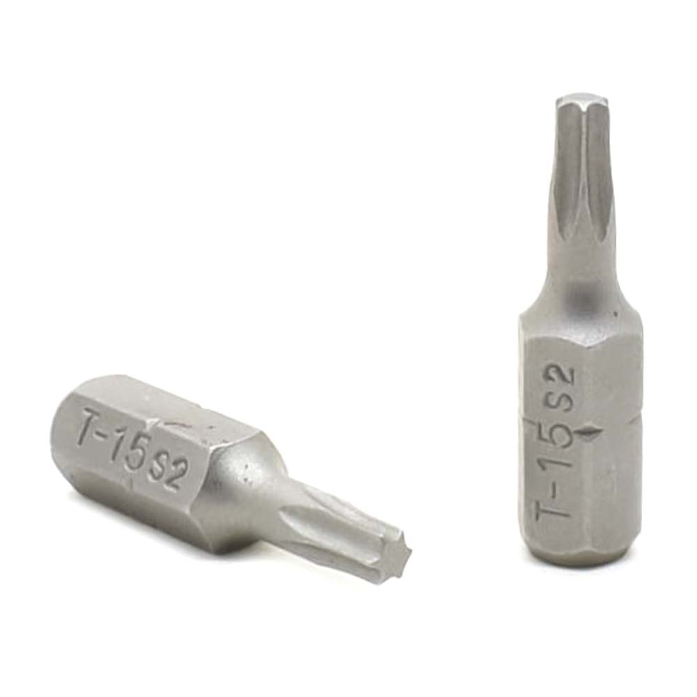Brocas destornillador Torx de un solo extremo BT115-50PK T15 - 1 pulgada de largo - 50 - Imagen 1 de 6