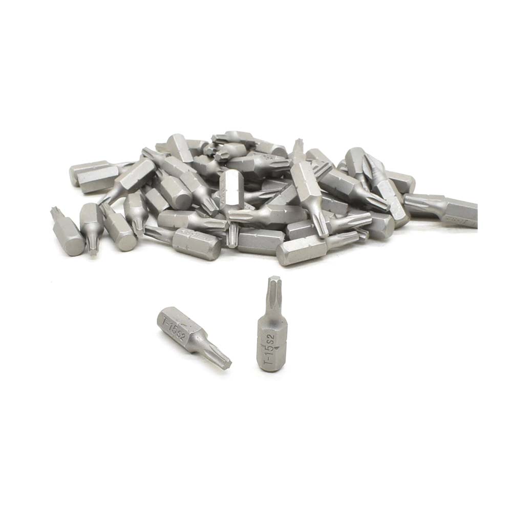 Brocas destornillador Torx de un solo extremo BT115-50PK T15 - 1 pulgada de largo - 50 - Imagen 5 de 6