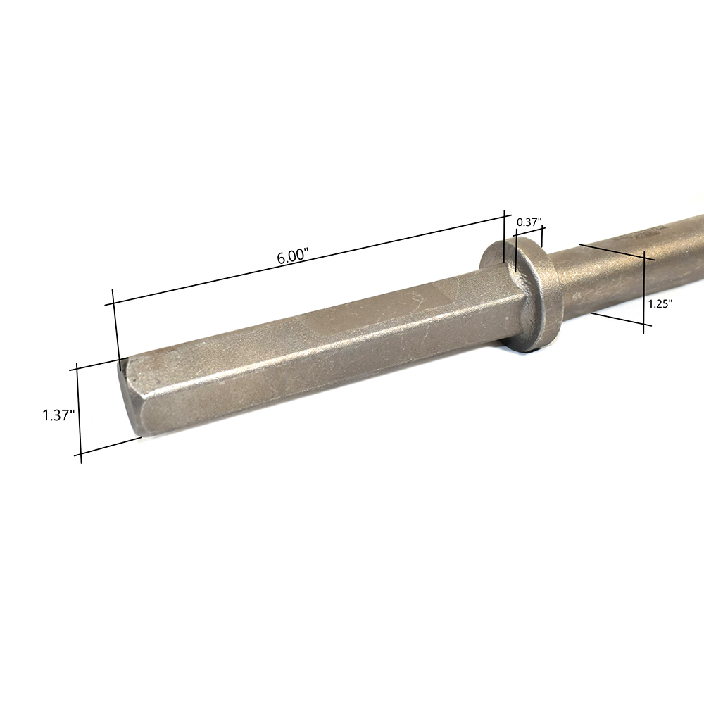 SC92108 - Raspador de piso de vástago hexagonal de 6" de ancho 1-1/8" - 21" de largo - Imagen 7 de 7