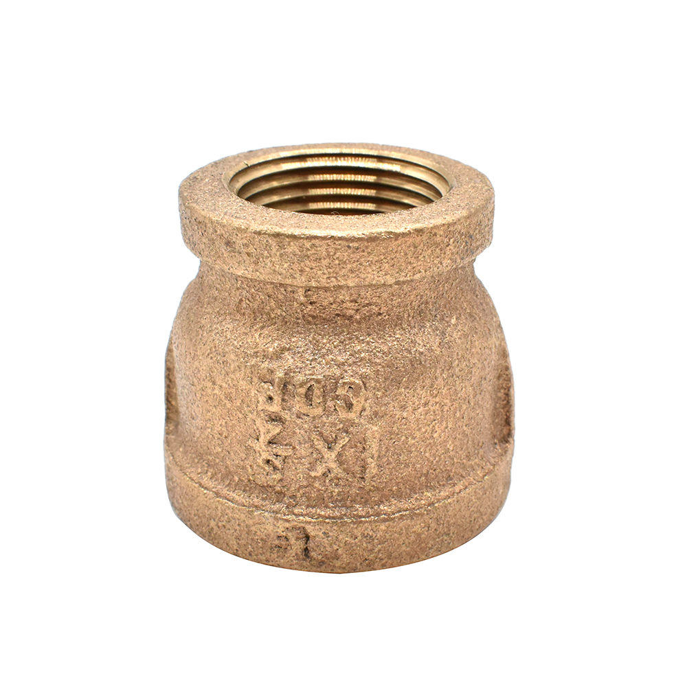 Thrifco 5318040 1-1/4 inch x 1 inch Brass Reducer