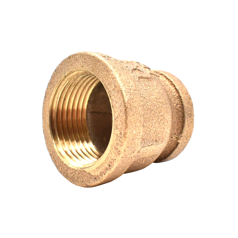 Thrifco 5318040 1-1/4 inch x 1 inch Brass Reducer