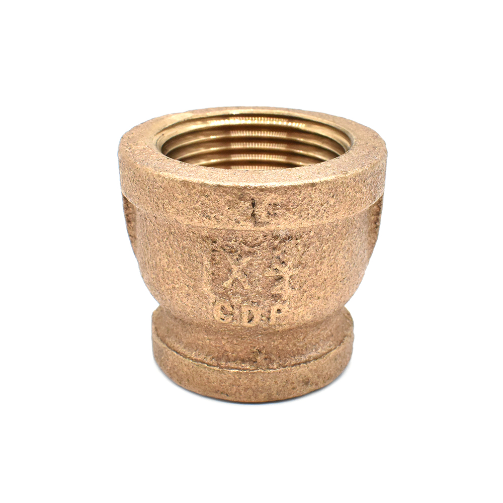 Thrifco 5318040 1-1/4 inch x 1 inch Brass Reducer