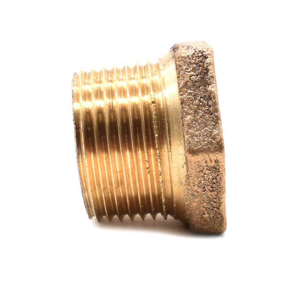 Thrifco 5318071 1-1/2 inch x 1-1/4 inch Brass Hex Bushing - Picture 4 of 6