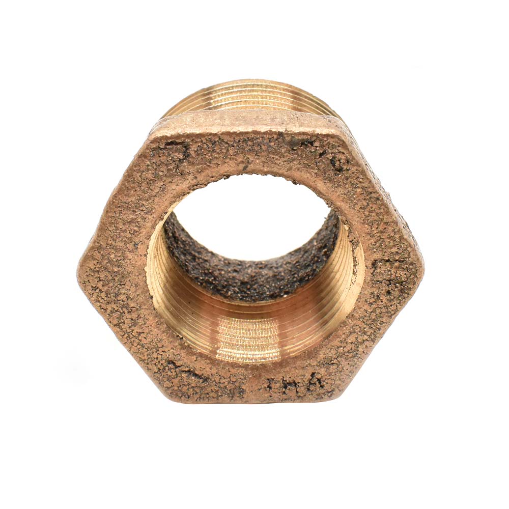 Thrifco 5318077 2 inch x 1 inch Brass Bushing - Picture 5 of 6