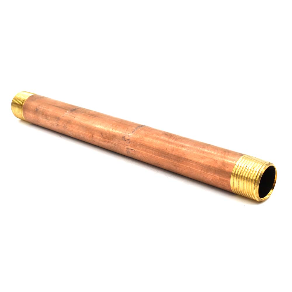 Thrifco 5319081 1/4 inch x 6 Inch Brass Nipple