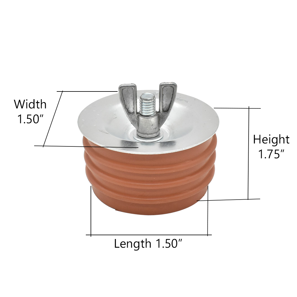 Primex 85569 1-1/2 Inch Wingnut Test Plug